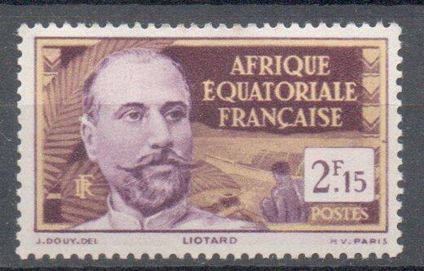 a291- französisch Äquatorialafrika Nr. 60 postfrisch/ **