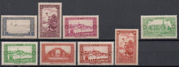 a327a- französisch Algerien Nr. 103-104, 106-107, 111, 118, 122, 128 postfrisch/ **