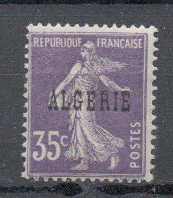 a335- französisch Algerien Nr. 12 postfrisch/ **