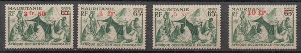 a437- französisch Mauretanien Nr. 156-159 postfrisch/ **