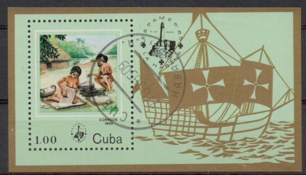 a44- Cuba Block Nr. 89 gestempelt/ o