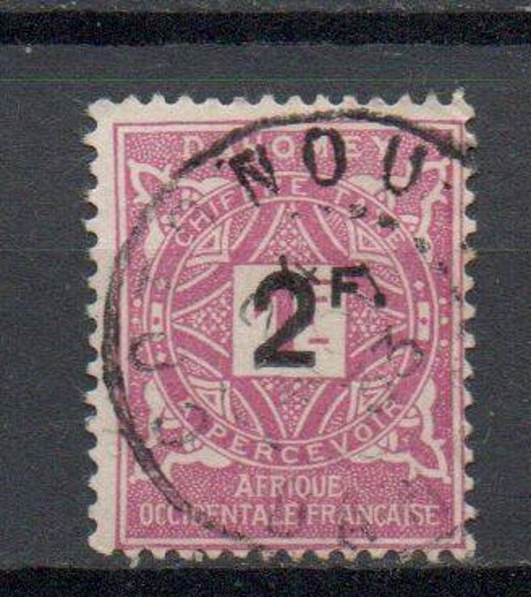 a457a- französisch Dahomey Porto Nr. 17 gestempelt/ o