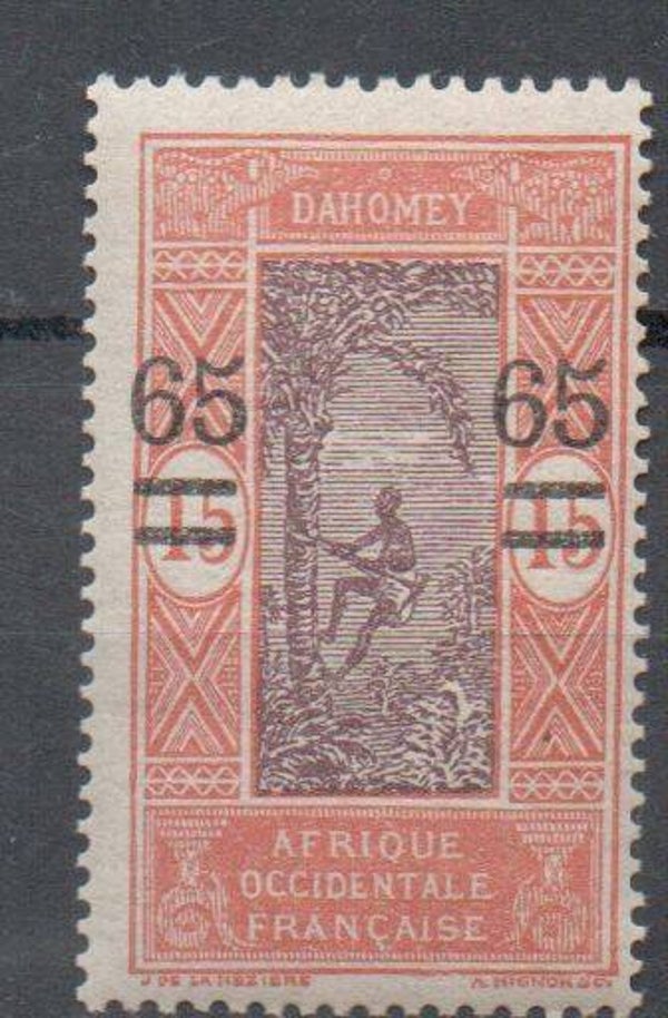 a466a- französisch Dahomey Nr. 67 postfrisch/ **