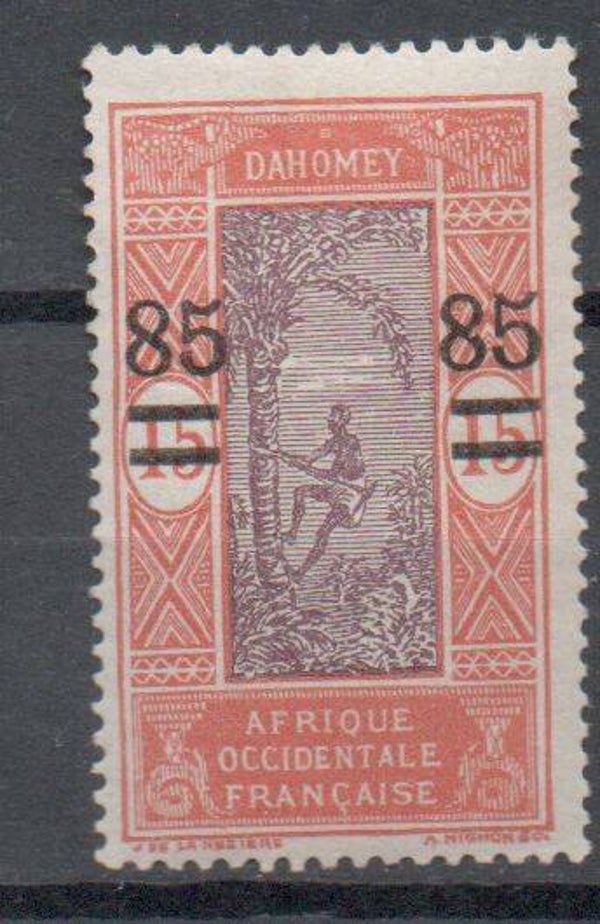 a467a- französisch Dahomey Nr. 68 ungebraucht/ *