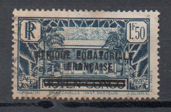 a472- französisch Äquatorialafrika A.E.F.Nr. 23 gestempelt/ o