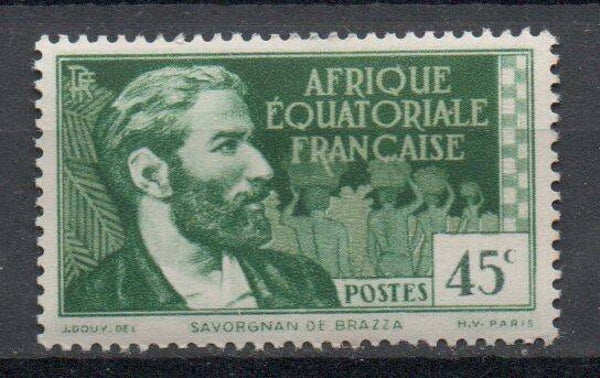 a476b- französisch Äquatorialafrika A.E.F. Nr. 41 postfrisch/ **