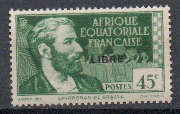 a478b- französisch Äquatorialafrika A.E.F. Nr. 116a postfrisch/ **