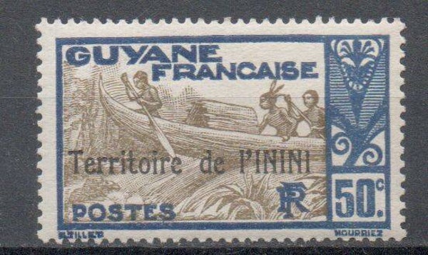 a507a- französisch Inini Nr. 10 ungebraucht/ *