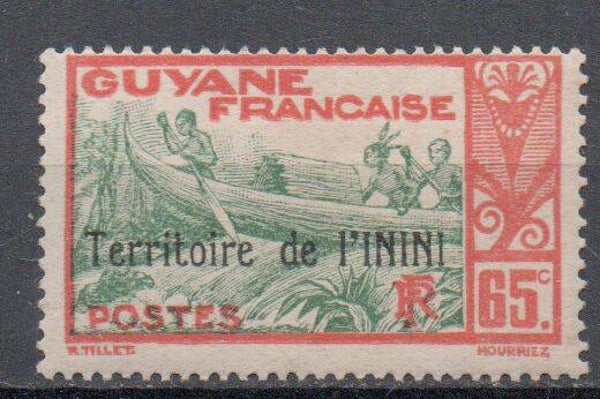 a508- französisch Inini Nr. 30 ungebraucht/ (*)