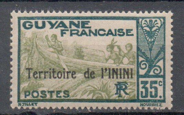 a509a- französisch Inini Nr. 26 postfrisch/ **