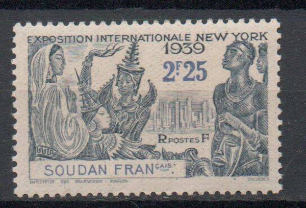 a518- französisch Sudan Nr. 117 ungebraucht/ *