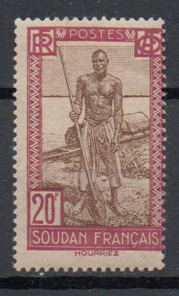 a521b- französisch Sudan Nr. 100 postfrisch/ **