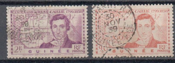 a541b- französisch Guinea/ Guinee Nr.162-163 gestempelt/ o
