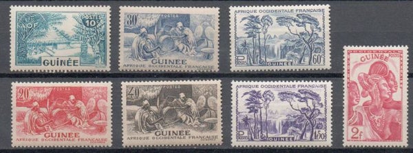 a542- französisch Guinea/ Guinee Nr. 198-204 postfrisch/ **