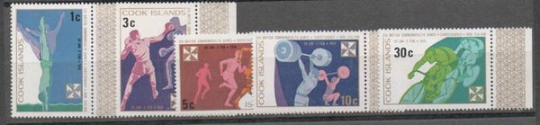 a57- Cook Islands Nr. 385-389 postfrisch/ **