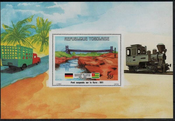 a577- Togo Block Nr. 206 postfrisch/ **