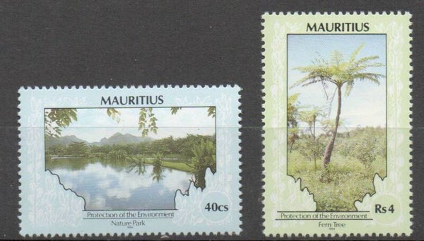 a59- Mauritius Nr. 678xII und 680xII postfrisch/ **