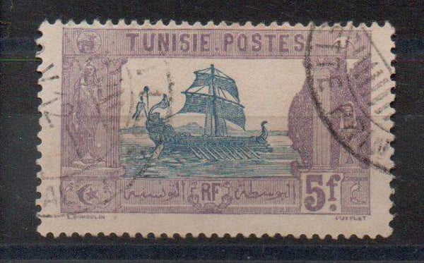 französisch Tunesien Nr. 43 gestempelt/ o