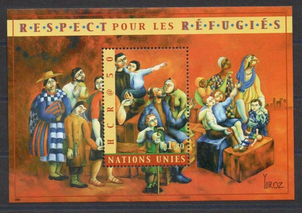 a637- UNO Genf Block Nr. 15 postfrisch/ **