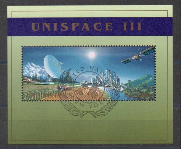 a641- UNO Genf Block Nr. 11 gestempelt/ o