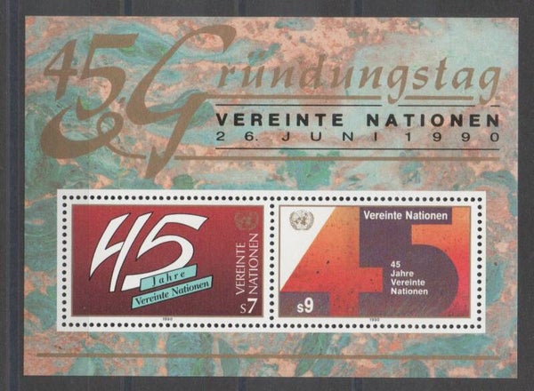 a672- UNO Wien Block Nr. 5 postfrisch/ **