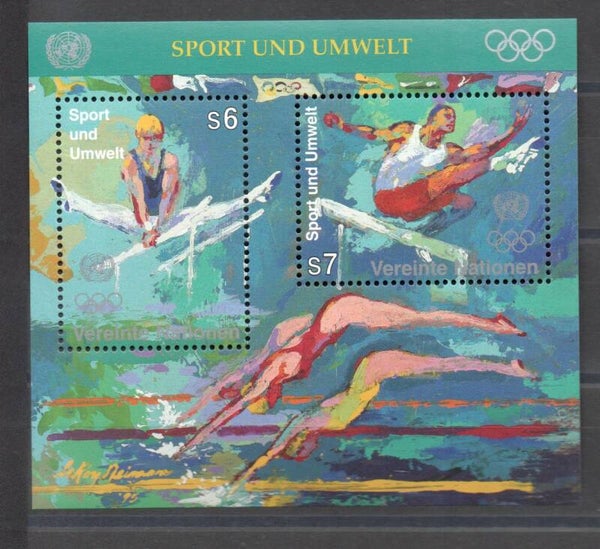 a679- UNO Wien Block Nr. 7 postfrisch/ **