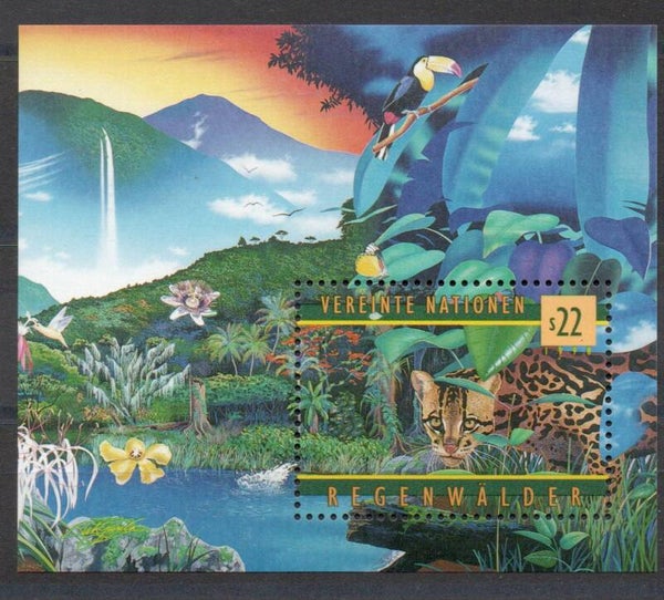 a686- UNO Wien Block Nr. 9 postfrisch/ **