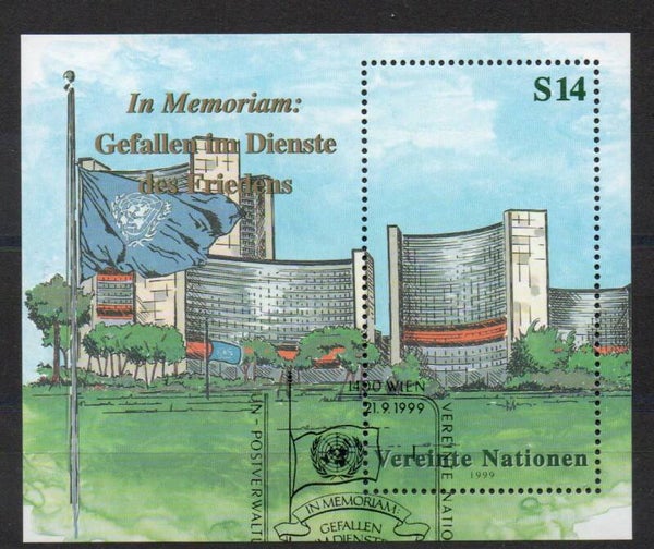 a692- UNO Wien Block Nr. 11 gestempelt/ o