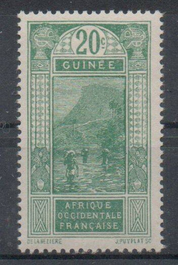 a732b- französisch Guinea Nr. 86 postfrisch/ **