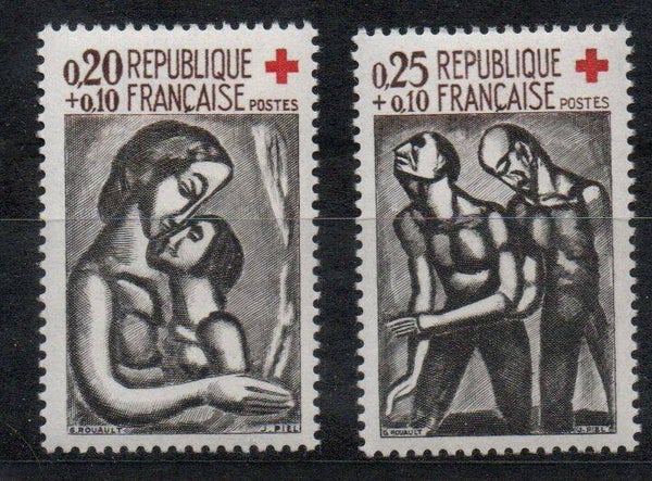 Frankreich Nr. 1376-1377 postfrisch/ **