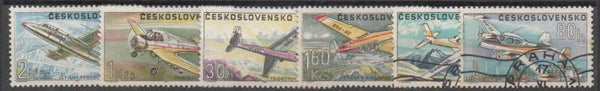 a80- Tschechoslowakei Nr. 1755-1760 gestempelt/ o