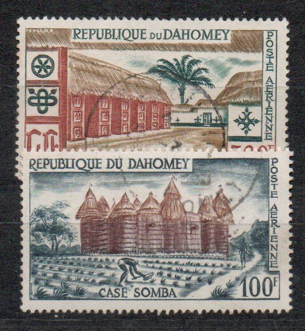 a86- Dahomey Nr. 173-174 gestempelt/ o