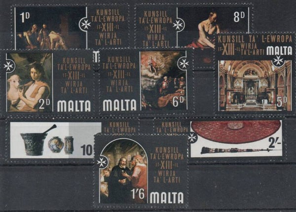 a9- Malta Nr. 401-408 postfrisch/ **