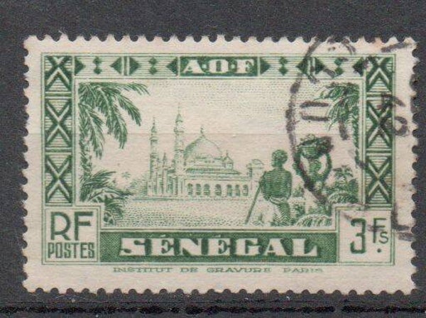 a97a- französisch Senegal Nr. 144 gestempelt/ o