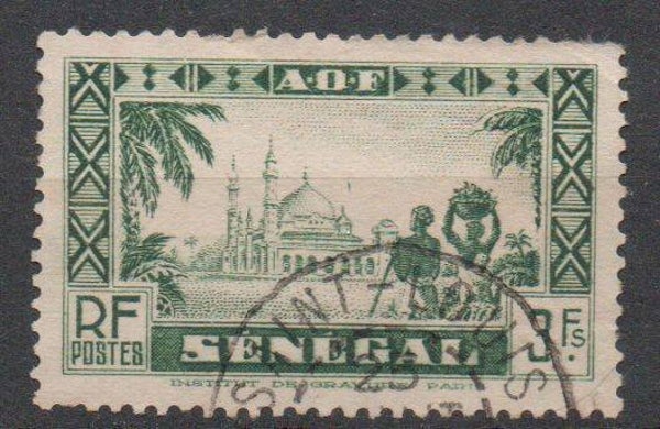 a97b- französisch Senegal Nr. 144 gestempelt/ o