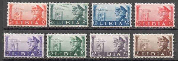 Italienisch Lybien Nr. 116-123 ungebraucht/ *