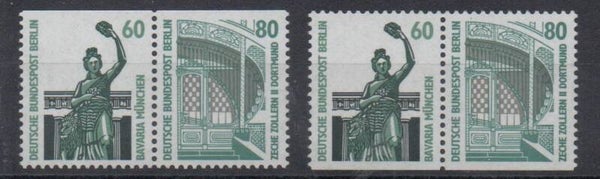 Berlin Zusammendruck Nr. W93 und W94 postfrisch/ **