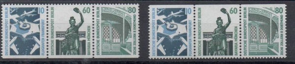 Berlin Zusammendruck Nr. W91 und W92 postfrisch/ **