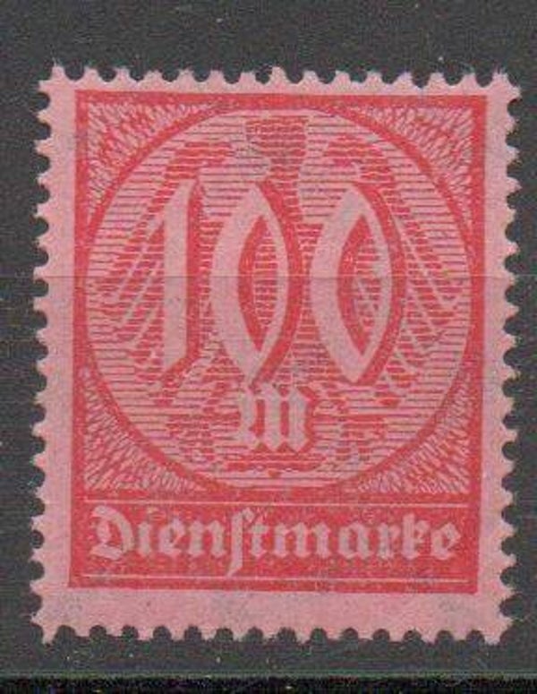 b127- Deutsches Reich Dienst Nr. 74 postfrisch/ **