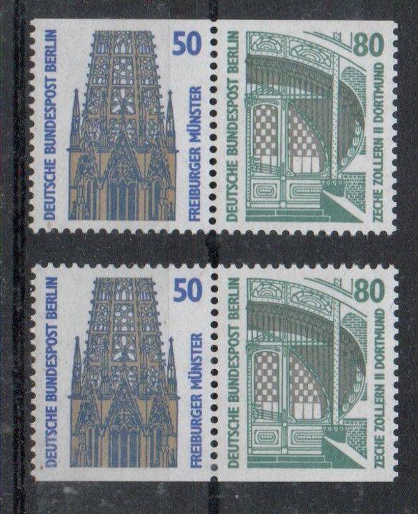 Berlin Zusammendruck Nr. W87 und W88 postfrisch/ **