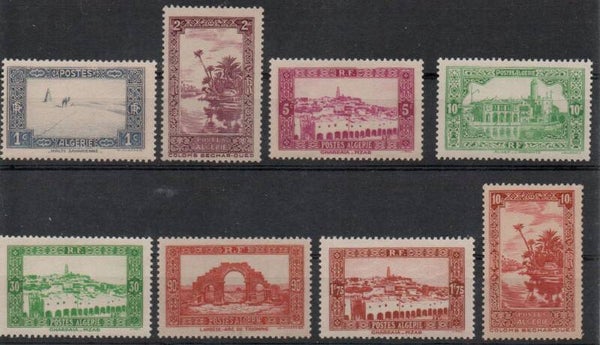 französisch Algerien Nr. 103-104,106-107, 111, 118,1 22, 128 postfrisch/ **