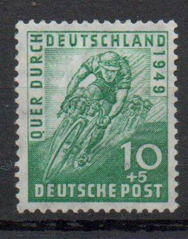 Besetzung Bizone Nr. 106 ungebraucht/ *