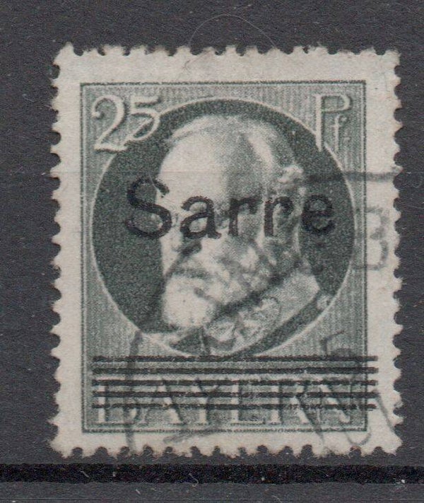 b163- Saar Nr. 22 gestempelt/ o