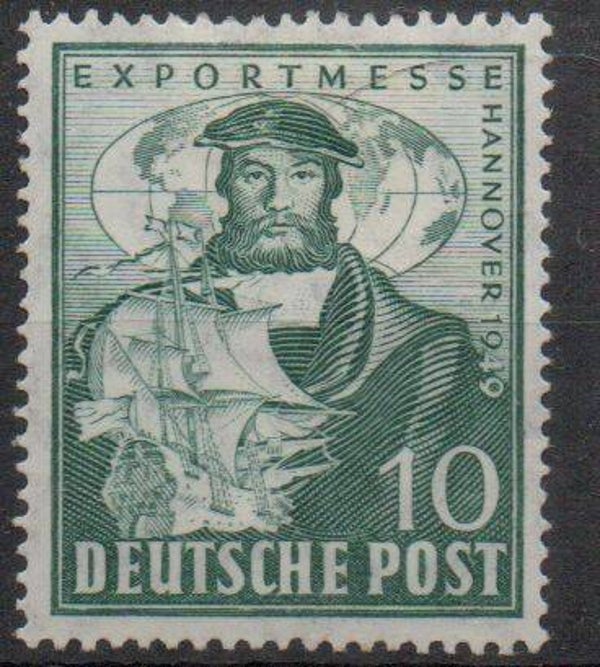 Besetzung Bizone Nr. 103 ungebraucht/ *