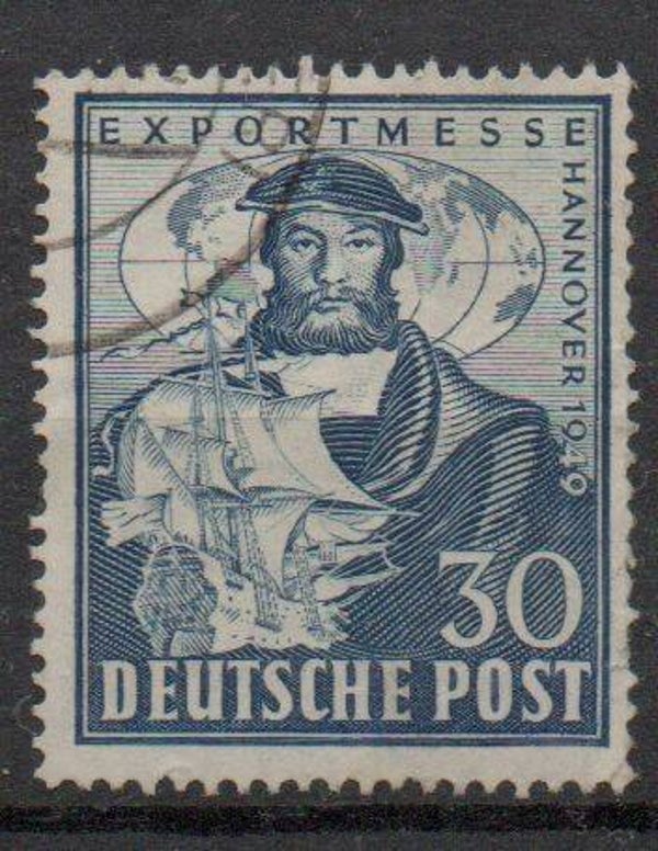 b24- Besetzung Bizone Nr. 105 gestempelt/ o