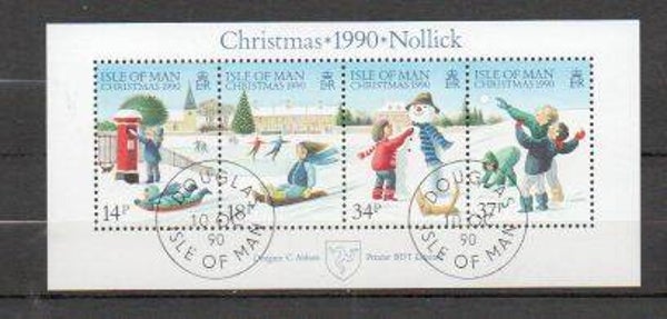 Isle of Man Block 14 gestempelt/ o