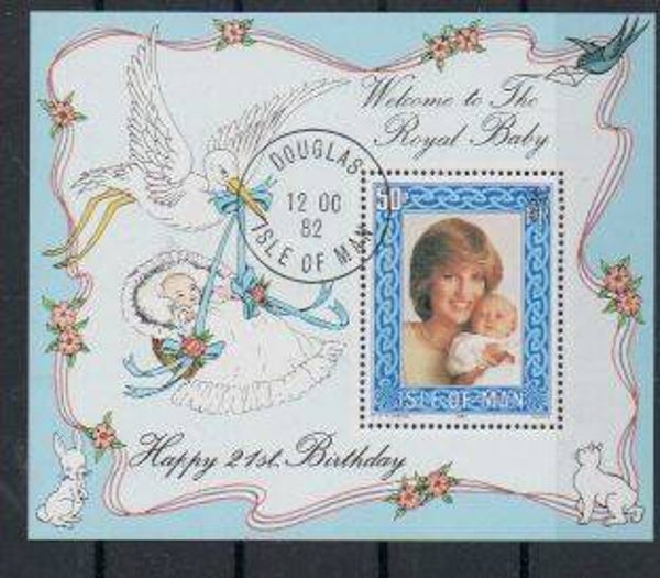 b59- Isle of Man Block 6 gestempelt/ o