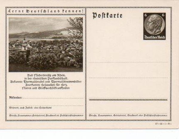 Deutsches Reich Bildpostkarte P236/ 37-93-1-B1 ungebraucht/ *