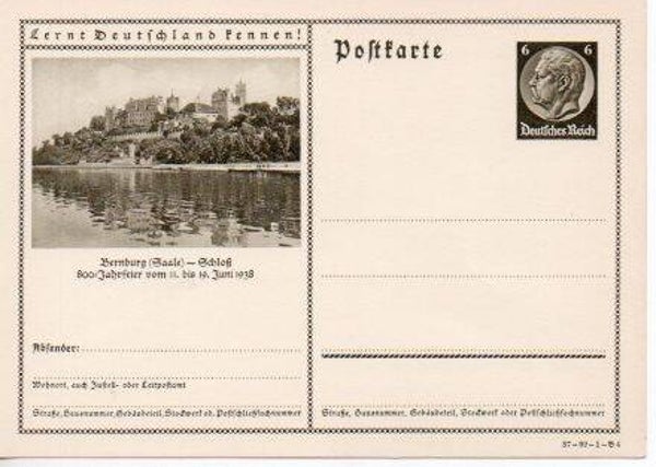 Deutsches Reich Bildpostkarte P236/ 37-99-1-B4 ungebraucht/ *