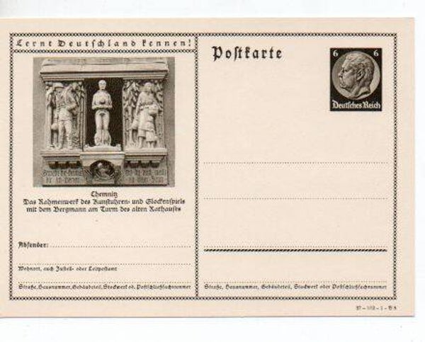 Deutsches Reich Bildpostkarte P236/ 37-102-1-B8 ungebraucht/ *